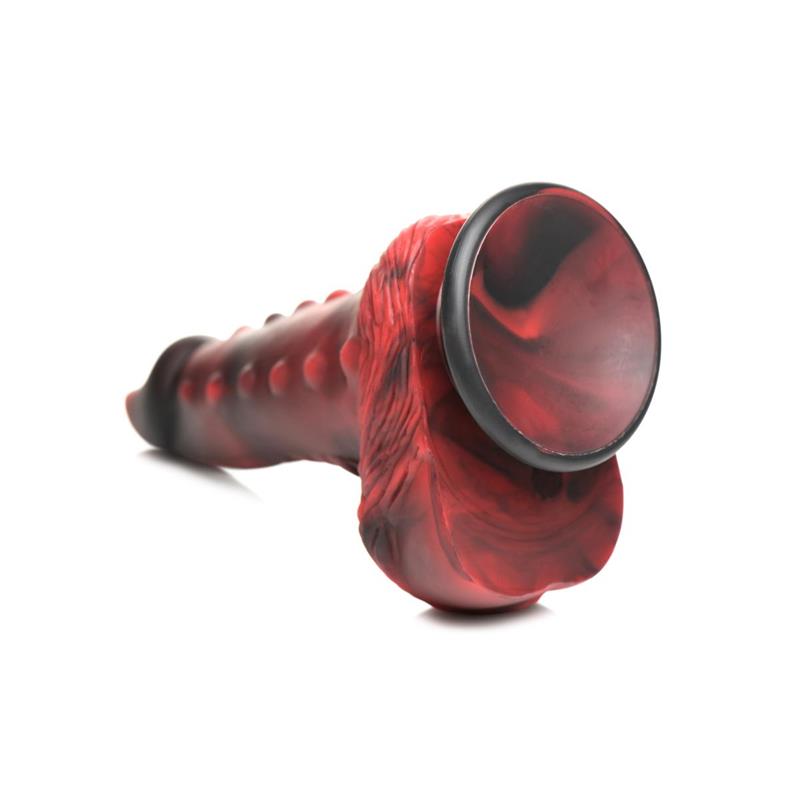 Lava Demon Thick Nubbed Dildo - Image 6