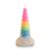 luminescent rainbow dildo glow-in-the-dark