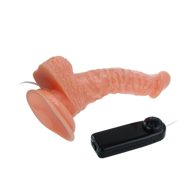 Baile Vibrating Dildo Flesh - Image 4