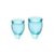 Feel Confident Menstrual Cup Light Blue Pack of 2