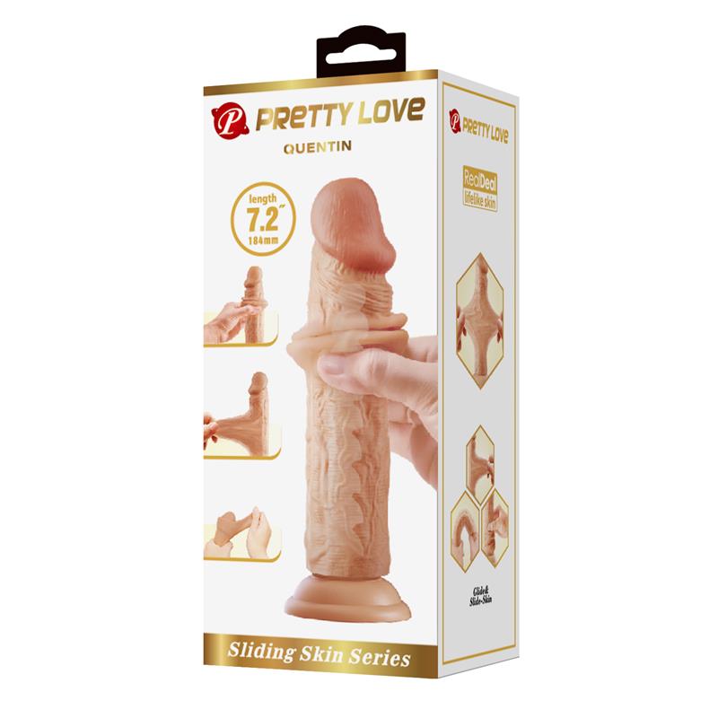 Sliding Skin Realistic Dildo 18.4 cm - Image 6
