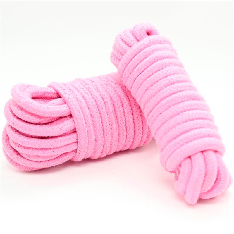 5 Meter Bondage Cotton Rope Pink 5 Meter Bondage Cotton Rope Pink - immagine 2