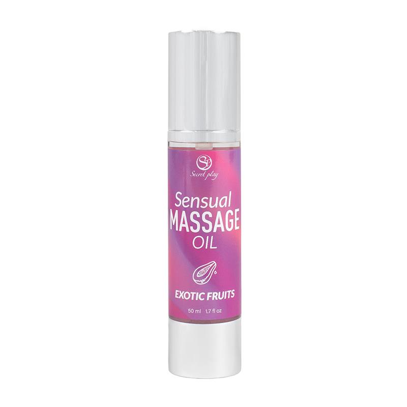 Sensual Massage Oil Exotic Fruits 50 ml. Sensual Massage Oil Exotic Fruits 50 ml. - immagine 2