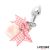 Anal Plug with Jewel and Pompon