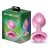 Anodyzed Anal Plug Pink with Jewel Size S