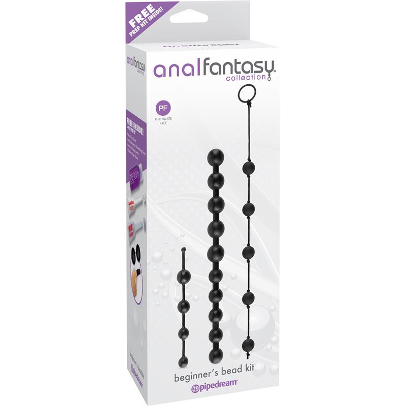 Beginners Anal Bead Kit Black Beginners Anal Bead Kit Black - immagine 3