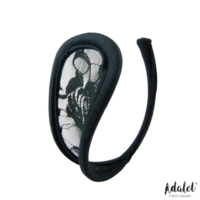 Perizoma Bella C-String nero, taglia unica Bella C-String Black One Size