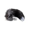 Black And White Fox Tail Plug S