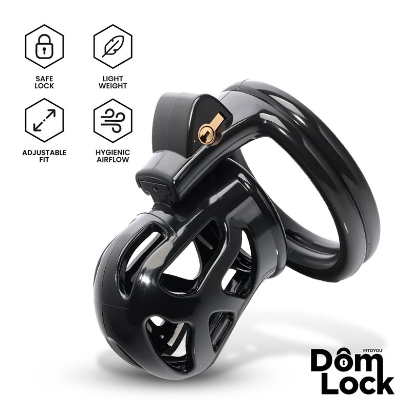 Block Chastity Cage with Internal Lock Block Chastity Cage with Internal Lock - Image 2