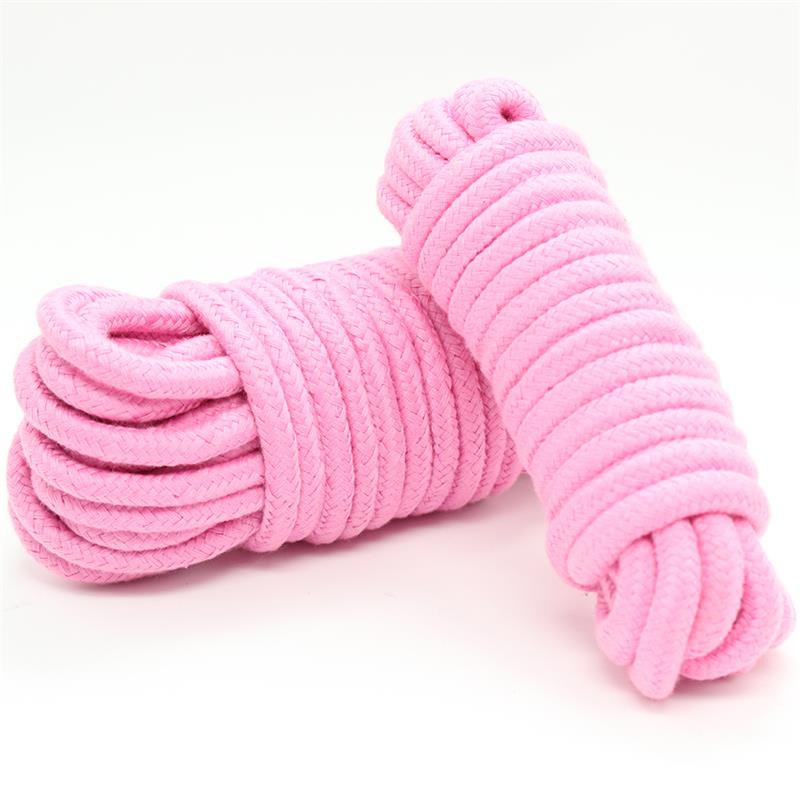 Bondage Cotton Rope 10 Meter Pink Bondage Cotton Rope 10 Meter Pink - Image 2