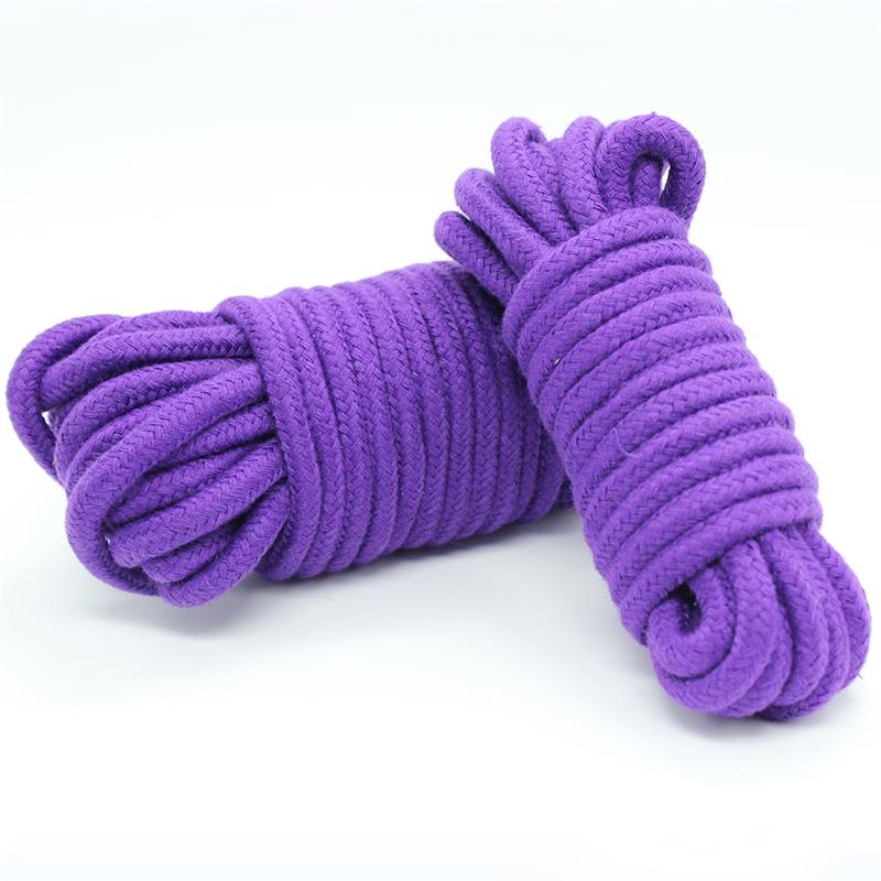 Bondage Cotton Rope 10 Meter Purple Bondage Cotton Rope 10 Meter Purple - Image 2