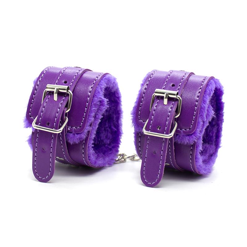 Set bondage 10 pezzi Viola Set bondage 10 pezzi Viola - immagine 6