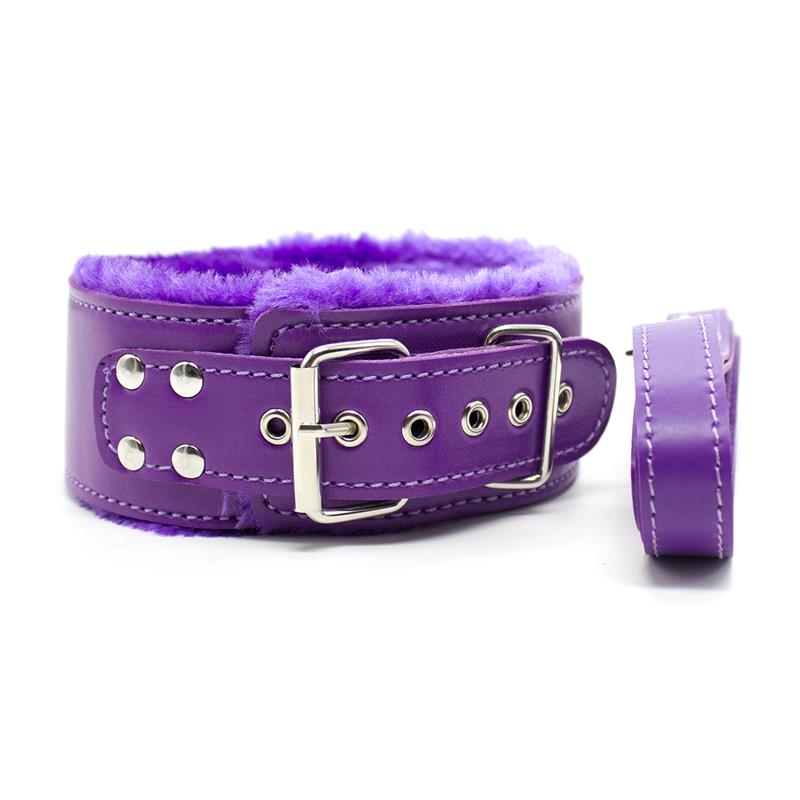 Set bondage 10 pezzi Viola Set bondage 10 pezzi Viola - immagine 10