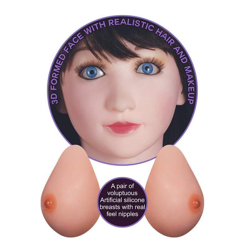 Bambola gonfiabile Boobie Super Love Doll Bambola gonfiabile Boobie Super Love Doll - immagine 3