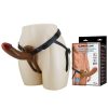 Bradden Universal Strap On with Vibrating Hollow Dildo 6.7