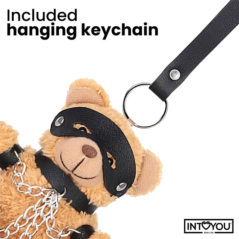 Bubu Keychain BDSM Teddy Bear with Chains Bubu Keychain BDSM Teddy Bear with Chains - Image 3