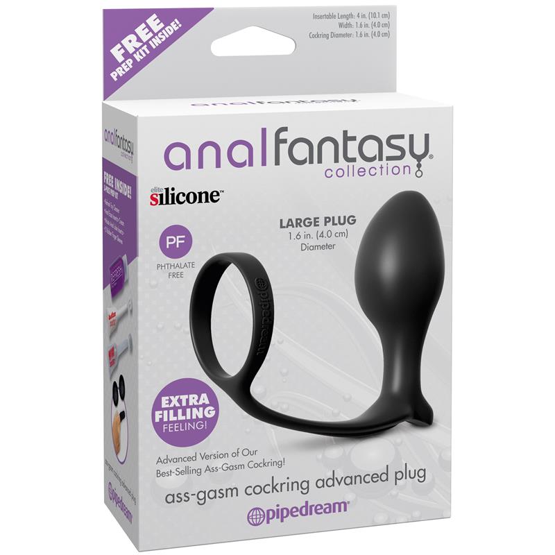 Butt Plug Ass-Gasm Advanced Plug Black Butt Plug Ass-Gasm Advanced Plug Black - Image 6