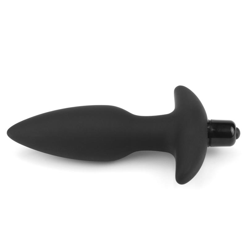 Butt Plug Fantasy Plug with Vibration Black Butt Plug Fantasy Plug with Vibration Black - Image 4