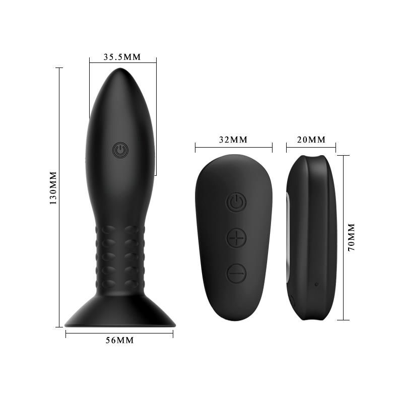 Butt Plug with Vibration and Rotation Butt Plug with Vibration and Rotation - Image 7