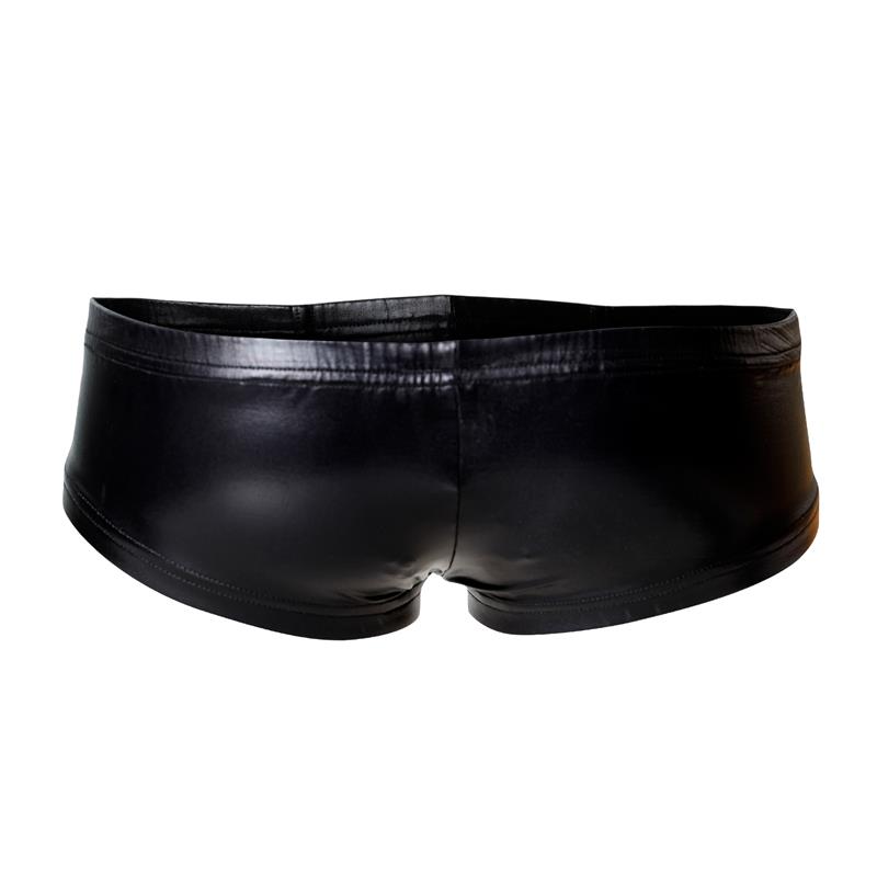 C4M Booty Shorts Leatherette Black C4M Booty Shorts Leatherette Black - Image 4