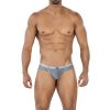C4MSPX22 Hybrid Cheeky Brief Mesh Grey