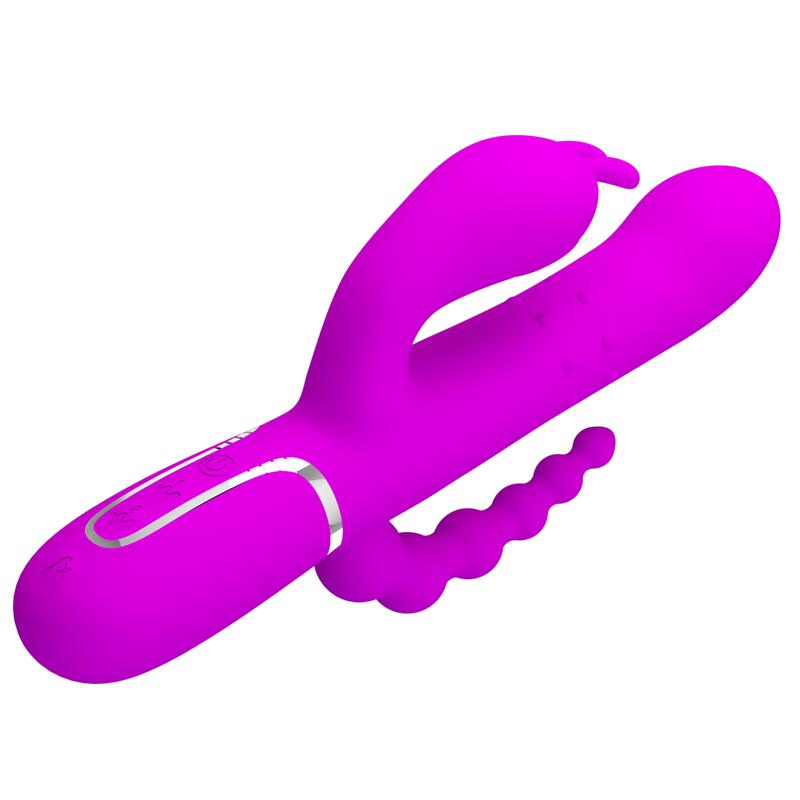 Cammy 4 in 1 Vibe with Rotating Balls and Anal Chain Cammy 4 in 1 Vibe with Rotating Balls and Anal Chain - immagine 4
