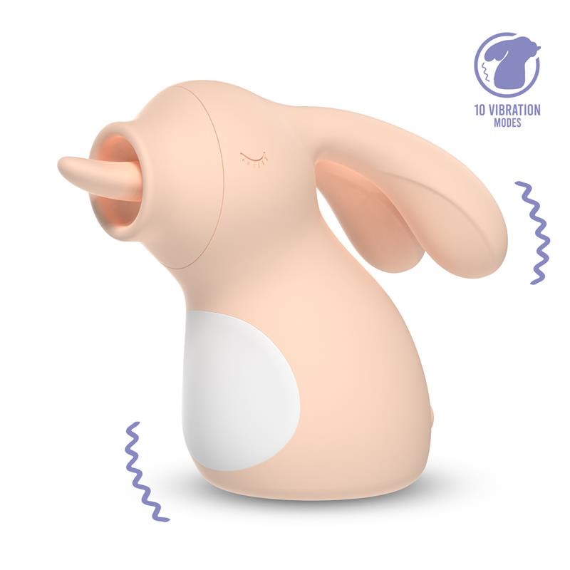Carotty Massager with Vibration and Licking Tongue Carotty Massager with Vibration and Licking Tongue - Image 3