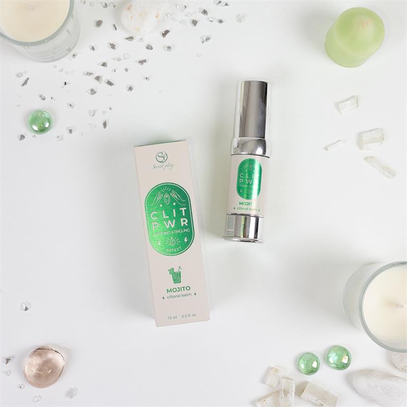 Clit Pwr Clítoris stimulating balm Mojito 15 ml Clit Pwr Clítoris stimulating balm Mojito 15 ml - immagine 2