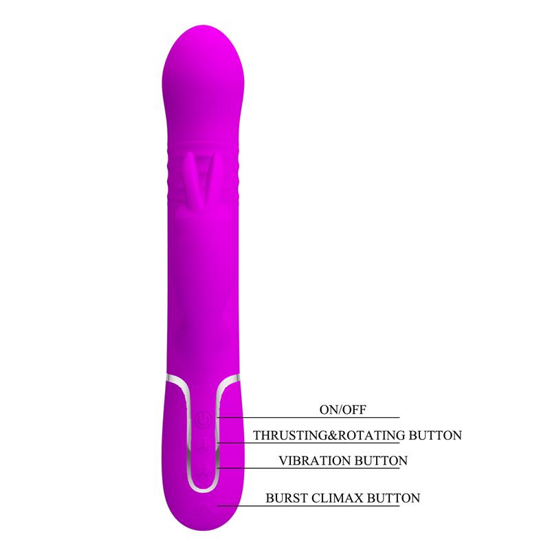 Coale Thrusting and Rotating Rabbit Vibrator USB Coale Thrusting and Rotating Rabbit Vibrator USB - Image 8