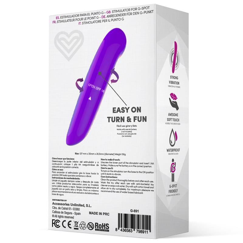 Stimolatore Denzel Easy Quick Viola Stimolatore Denzel Easy Quick Viola - immagine 3