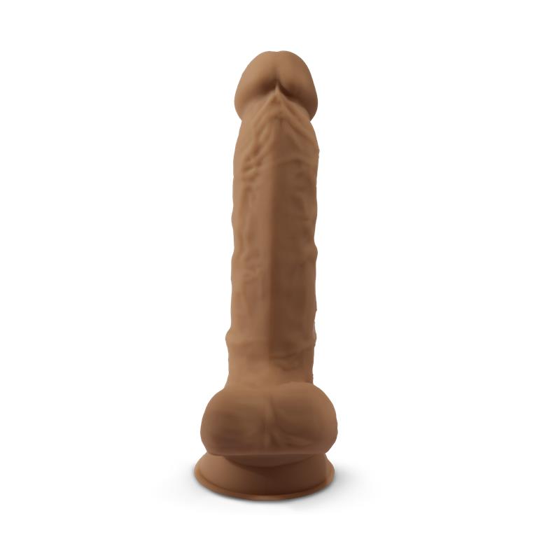 Dildo Dual Density Mod. 1 - 7 Caramel Dildo Dual Density Mod. 1 - 7 Caramel - immagine 3