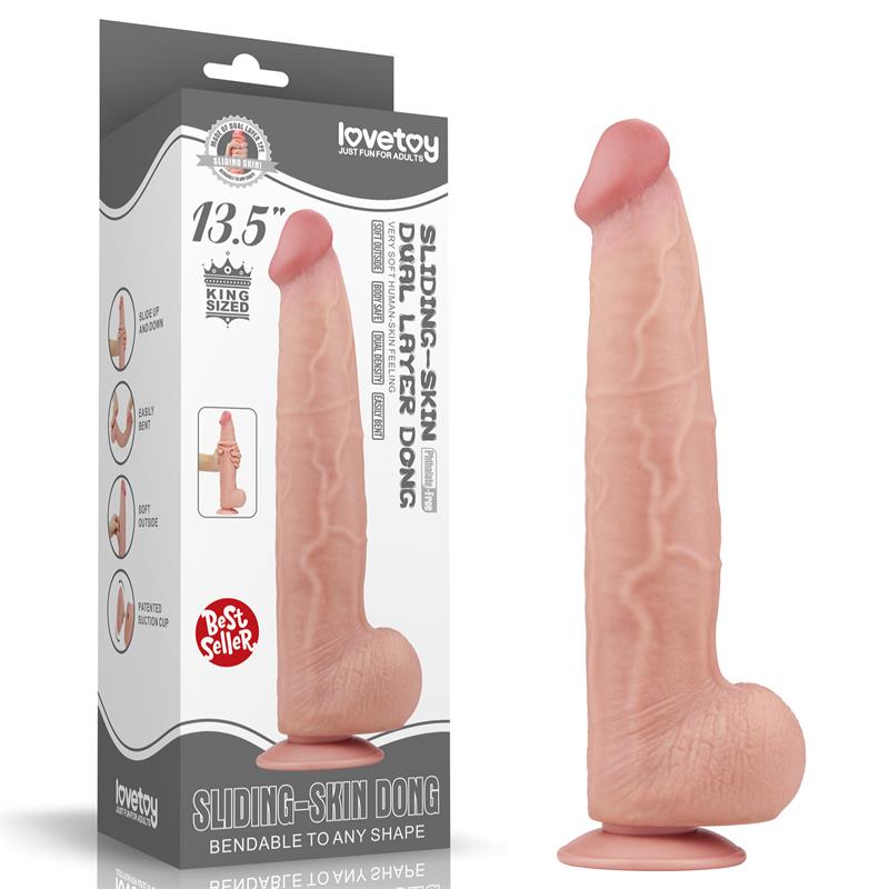 Dildo Dual Layer Sliding Skin 13.5 Dildo Dual Layer Sliding Skin 13.5 - Image 10