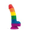 Dildo Prider 8 Liquid Silicone LGBT
