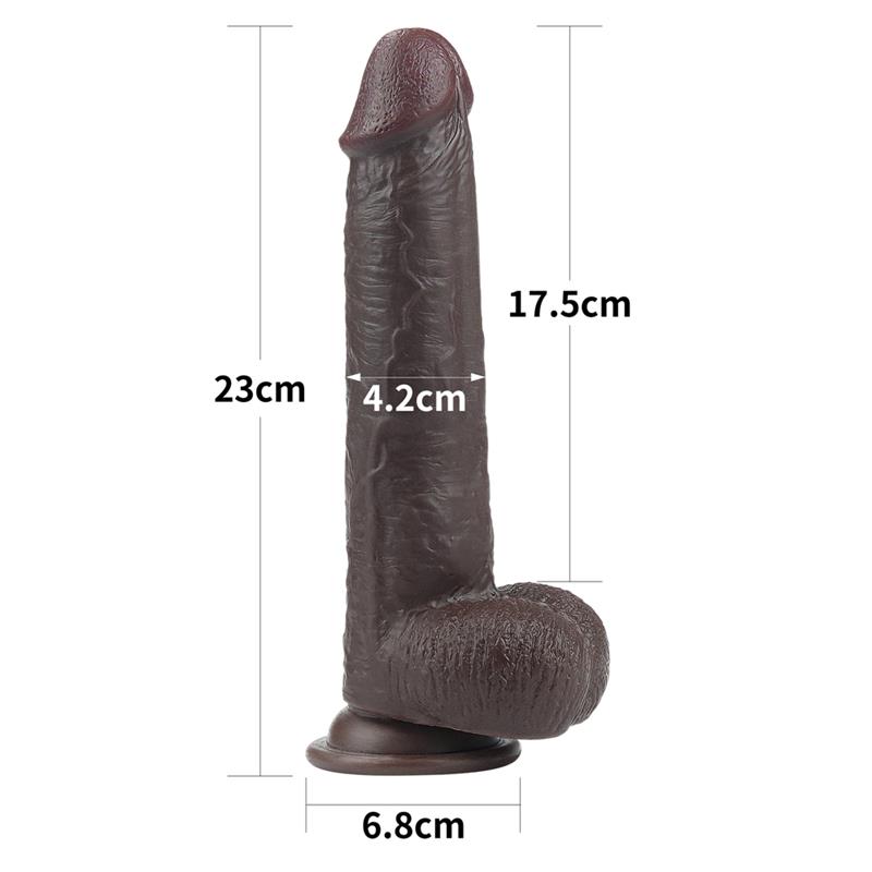 Dildo Sliding 9 Black Dildo Sliding 9 Black - immagine 15