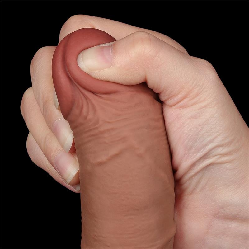 Dildo Sliding Skin 7.5 marrone Dildo Sliding Skin 7.5 marrone - immagine 8