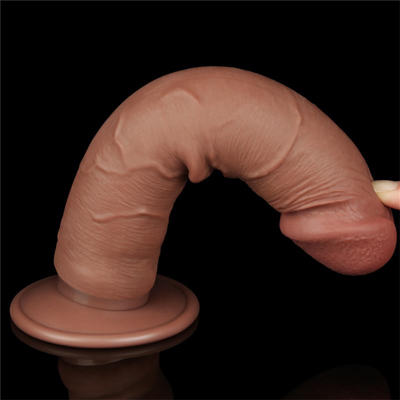 Dildo Sliding Skin 8 Brown Dildo Sliding Skin 8 Brown - Image 10
