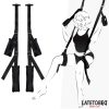 Door Jam Sling Black