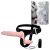Strap-on per doppia penetrazione color carne Double Penetration Strap-on Flesh