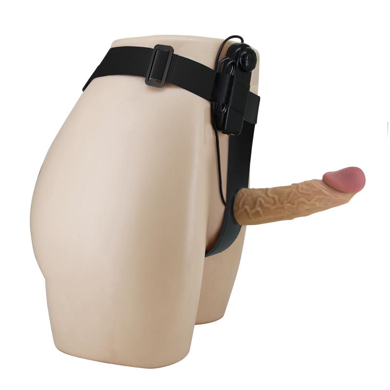 Imbracatura Draven con dildo vibrante cavo Imbracatura Draven con dildo vibrante cavo - immagine 6