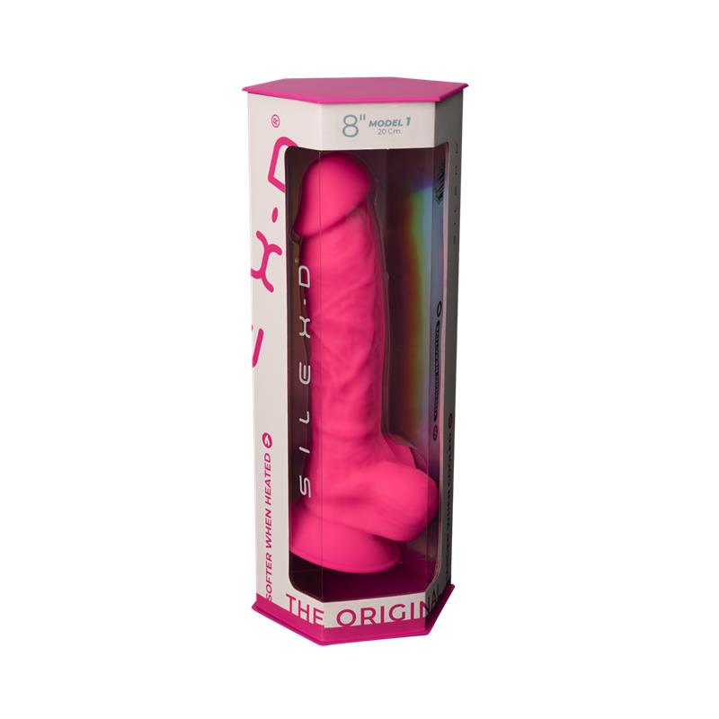 Dual Density Dildo Model 1 (8) Pink Dual Density Dildo Model 1 (8) Pink - Image 7