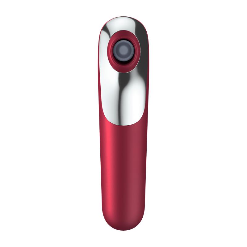 Dual Love Vibe e Sucker con Air Pulse Rosso Dual Love Vibe e Sucker con Air Pulse Rosso - immagine 3