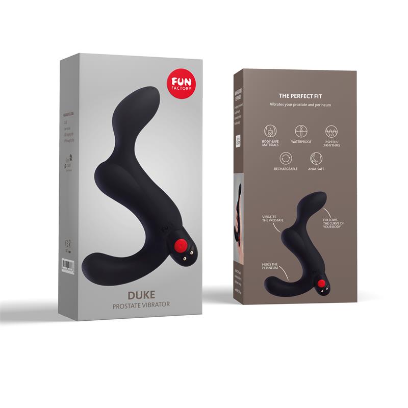 Duke Prostatic Vibrator Black Duke Prostatic Vibrator Black - Image 3