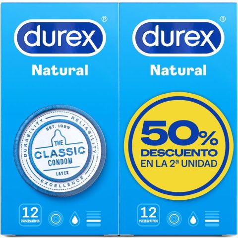Duplo Condoms Natural 2x 12 units