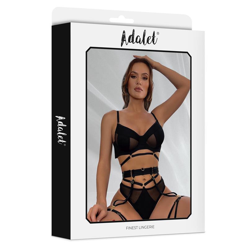 Ellie Bra, Thong, Garter Belt, and Garters Set Ellie Bra, Thong, Garter Belt, and Garters Set - Image 5