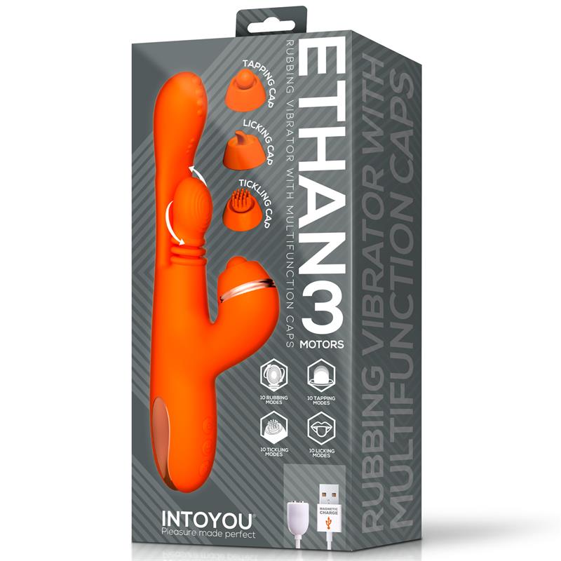 Ethan Vibrator 360º G-spot Massage with Multifunction Caps Ethan Vibrator 360º G-spot Massage with Multifunction Caps - Image 11