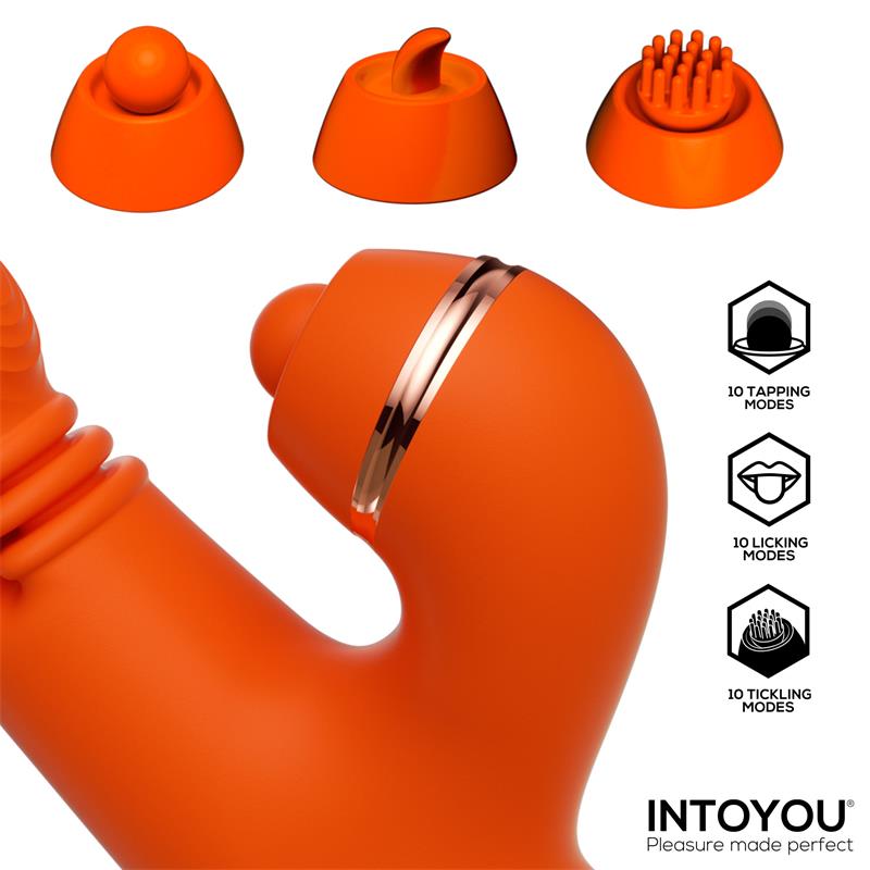 Ethan Vibrator 360º G-spot Massage with Multifunction Caps Ethan Vibrator 360º G-spot Massage with Multifunction Caps - Image 4