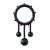 Fantasy C-Ringz Original Ball Banger Black