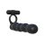 Fantasy C-Ringz Posable Partner Double Penetrator Black Fantasy C-Ringz Posable Partner Double Penetrator Black