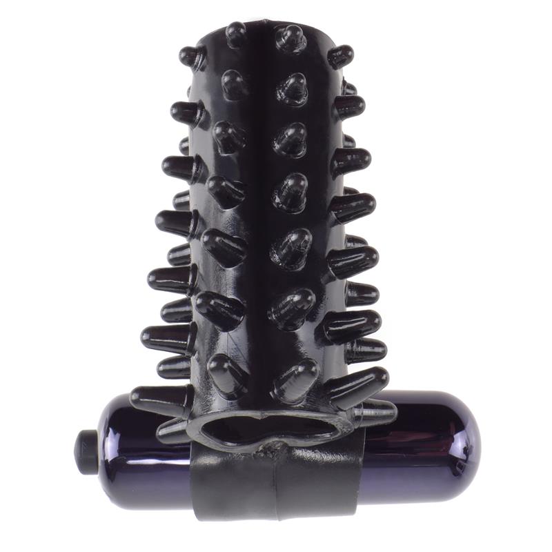Fantasy C-Ringz Vibrating Super Sleeve Black Fantasy C-Ringz Vibrating Super Sleeve Black - Image 2