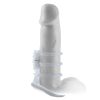 Fantasy X-tensions Vibrating Cock Cage - Clear Fantasy X-tensions Vibrating Cock Cage - Clear
